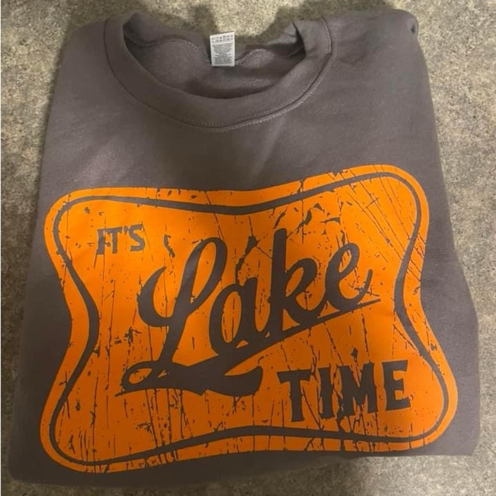 Lake time sweatshirt